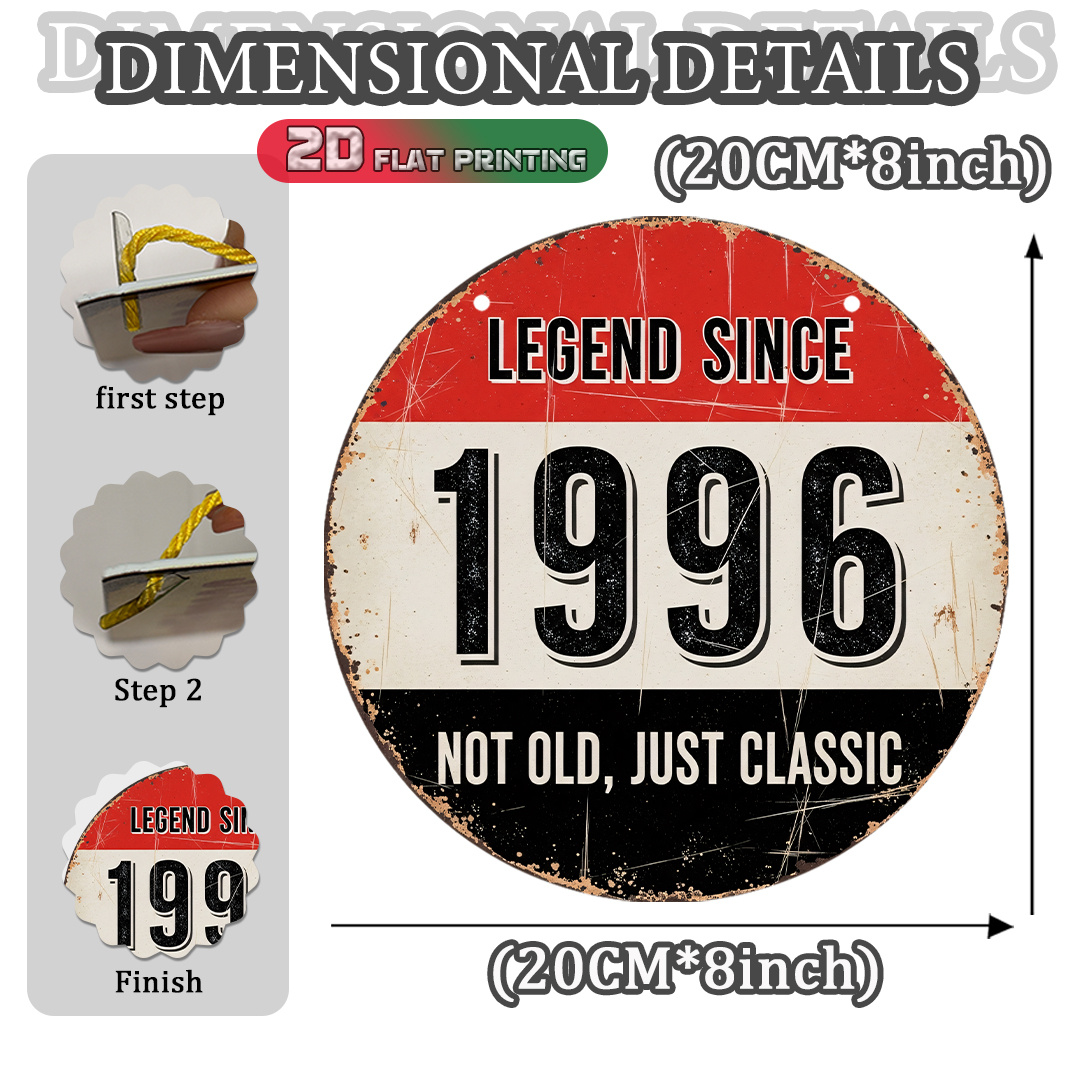 2D Flat, 1pc 1996 Vintage Alum - Vintage Collectible Plates ulasan dan harga