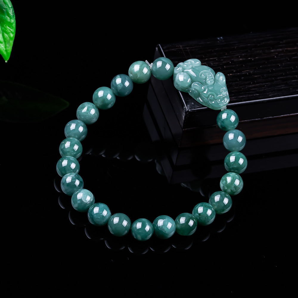 Natural Burmese Jadeite Pixiu  - Vintage Collector ulasan dan harga