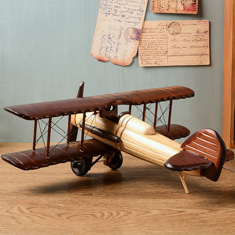 Retro Aircraft Handicraf Woode - Collectible Vintage Photos ulasan dan harga