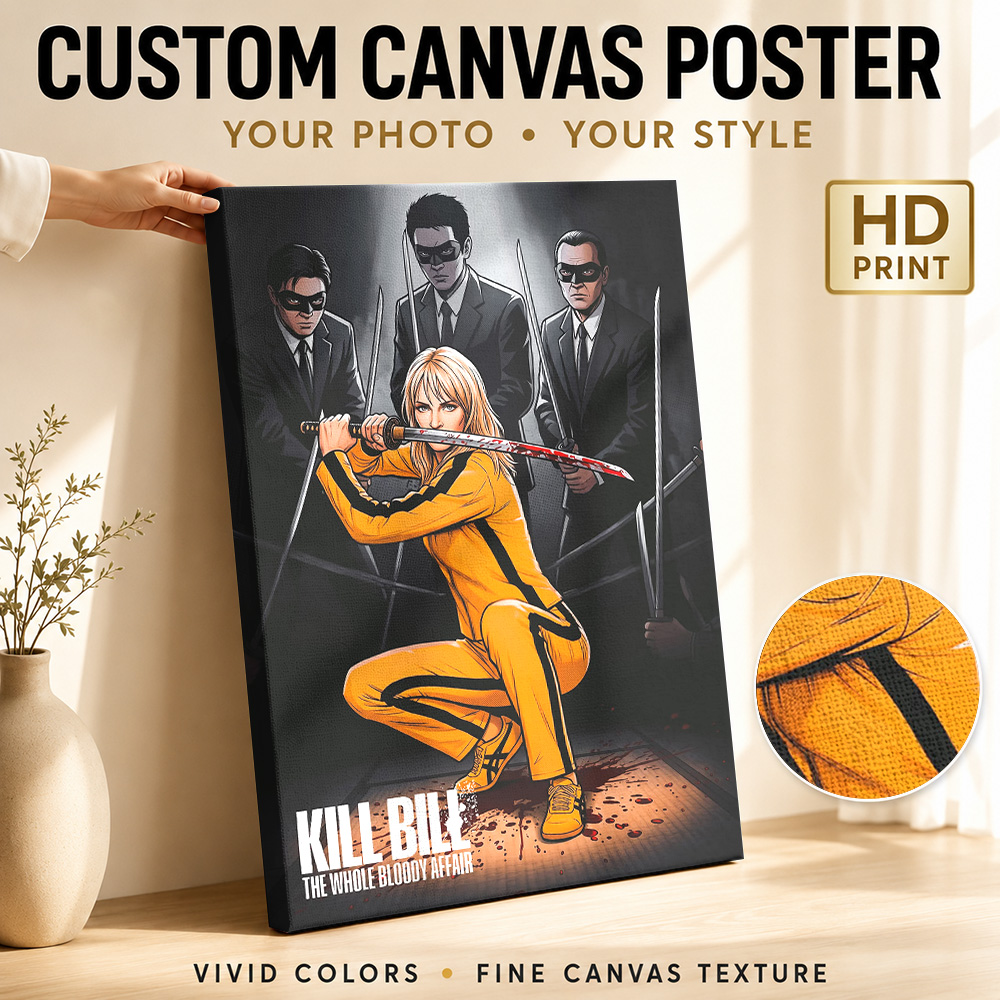 Fury Movie Framed Canvas Print - Collectible Vintage Photos ulasan dan harga