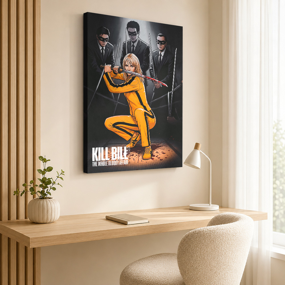 Fury Movie Framed Canvas Print - Collectible Vintage Photos ulasan dan harga