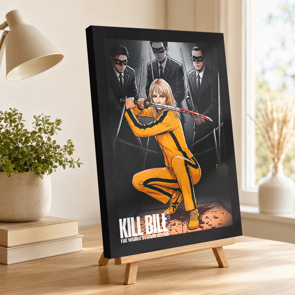 Fury Movie Framed Canvas Print - Collectible Vintage Photos ulasan dan harga