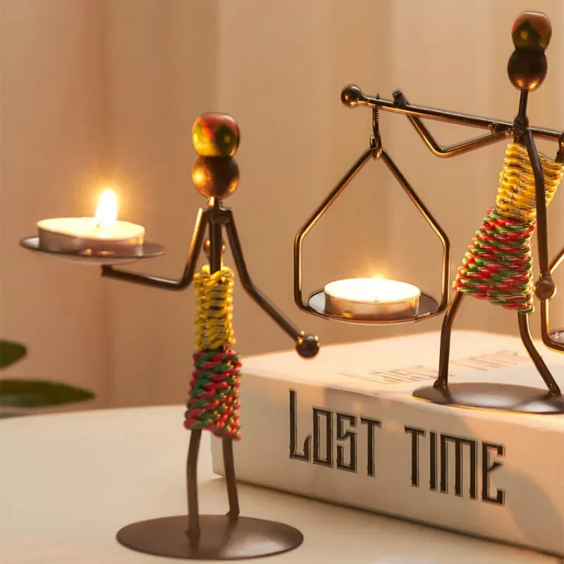 New Vintage Metal Candlestick  - Collectible Vintage Matches ulasan dan harga