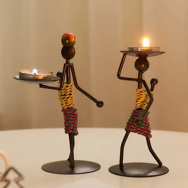 New Vintage Metal Candlestick  - Collectible Vintage Matches ulasan dan harga