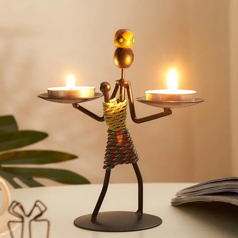 New Vintage Metal Candlestick  - Collectible Vintage Matches ulasan dan harga