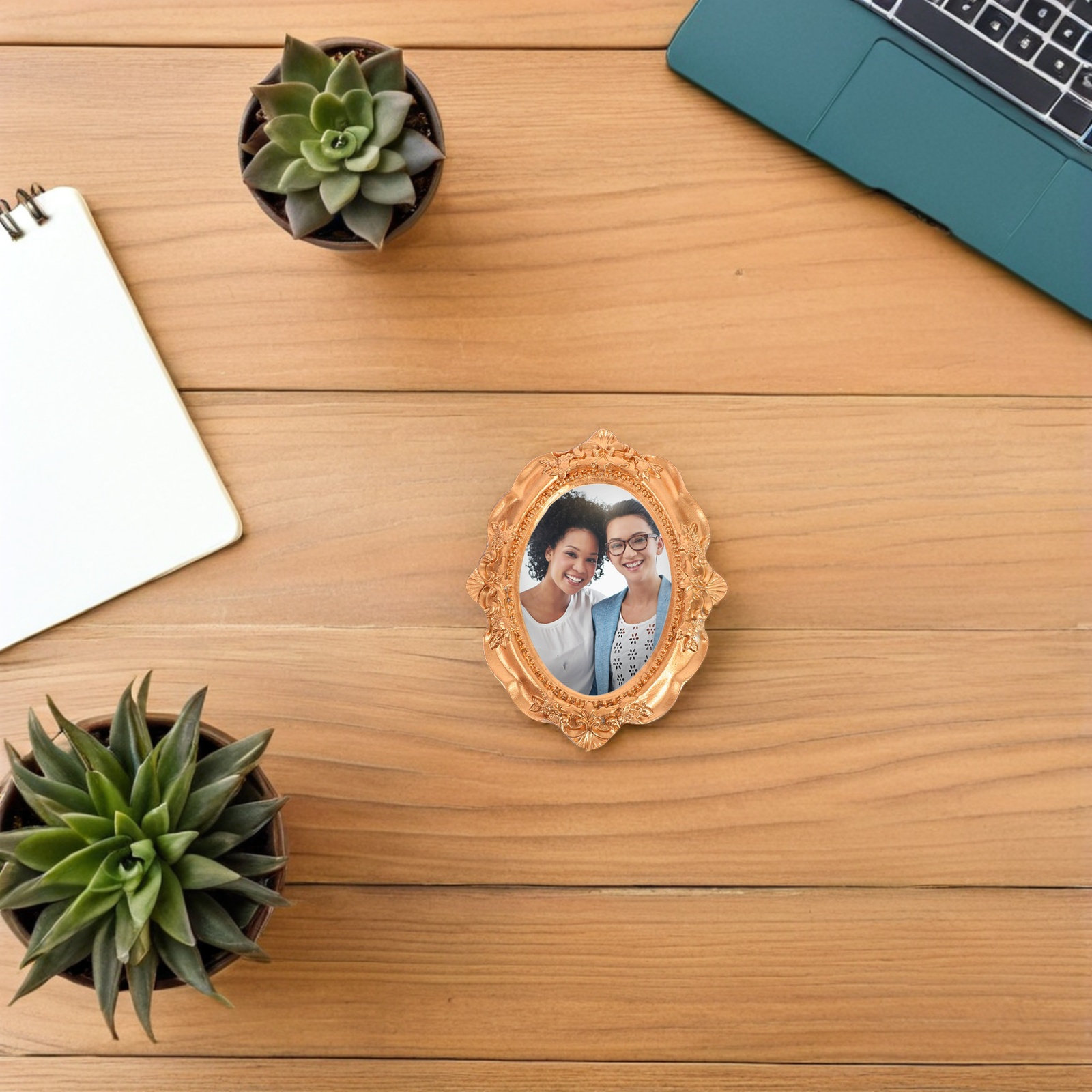 3Pcs Tiny Photo Frame Mini Pic - Collectible Vintage Photos ulasan dan harga