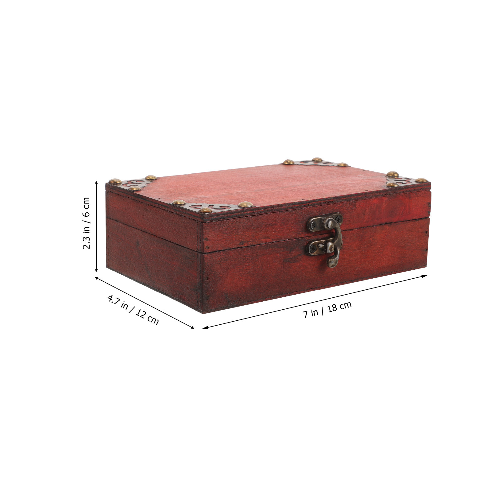 Vintage Wooden Keepsake Box Sm - Collectible Vintage Photos ulasan dan harga