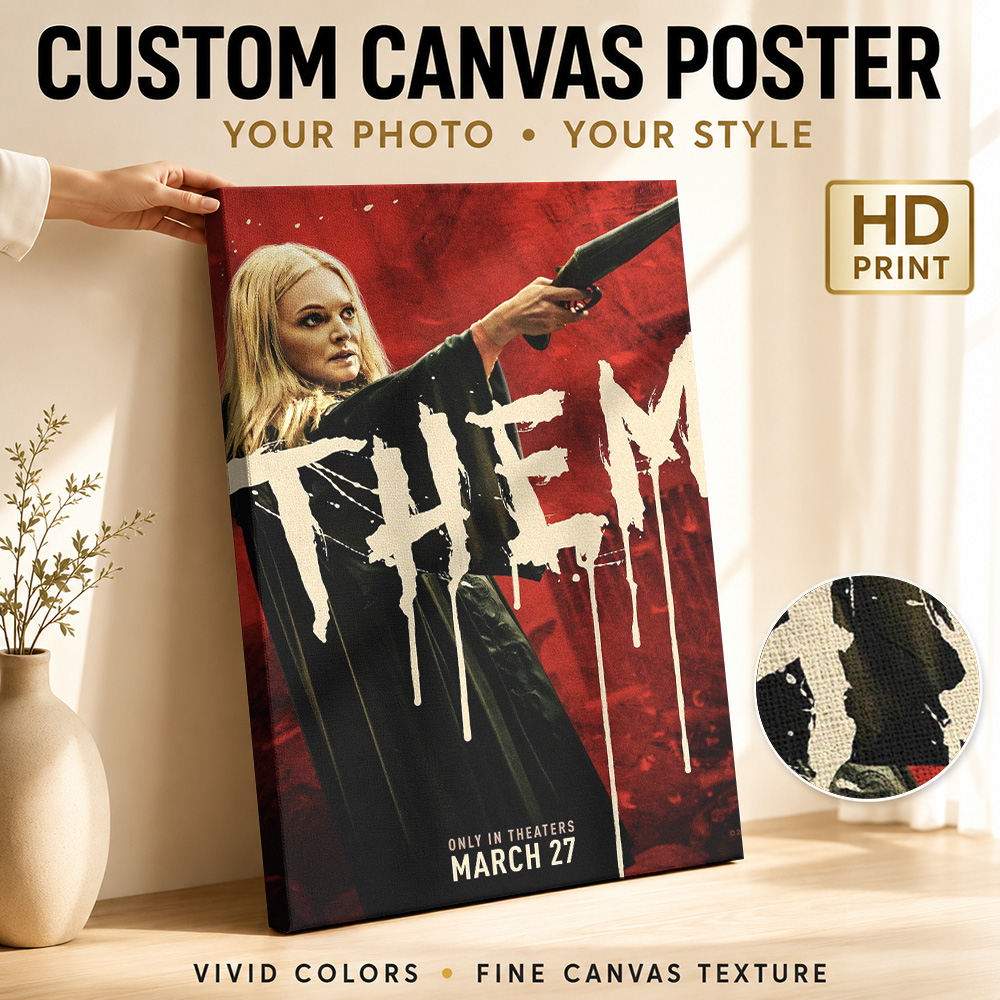 Them Movie Canvas Print Poster - Collectible Vintage Photos ulasan dan harga