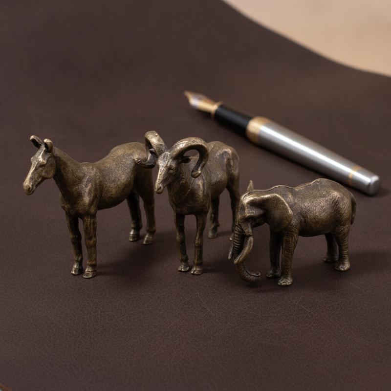 Solid Brass Animal Figurines H - Vintage Collectibles Store ulasan dan harga