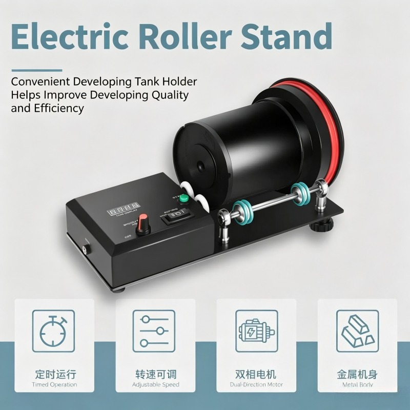 Electric Rolling Washing Brack - Photo Develop Tank ulasan dan harga