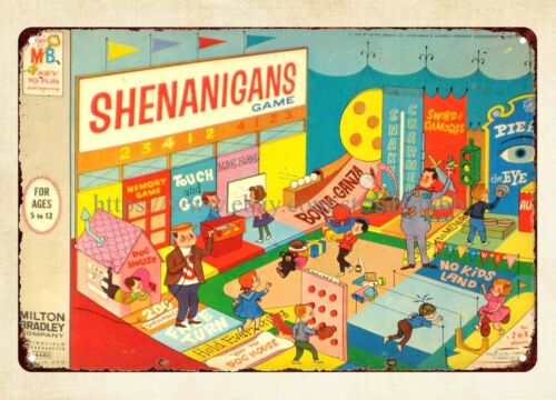 Shenanigans Board Game 1964 me - Vintage Collectibles Store ulasan dan harga