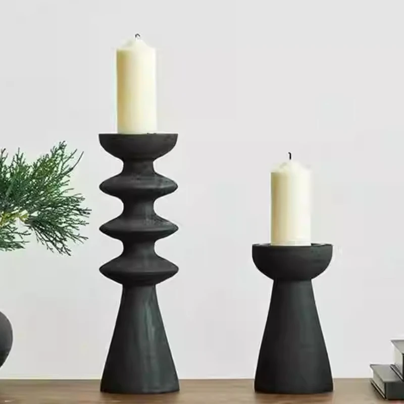 Vintage Wooden Candle Holder f - Collectible Vintage Matches ulasan dan harga