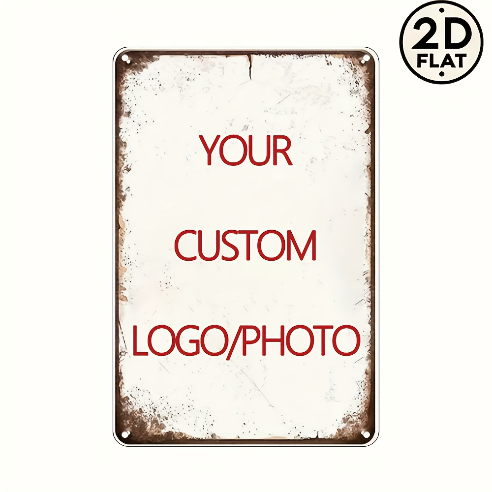 Custom Metal Tin Sign Personal - Vintage Collectible Plates ulasan dan harga