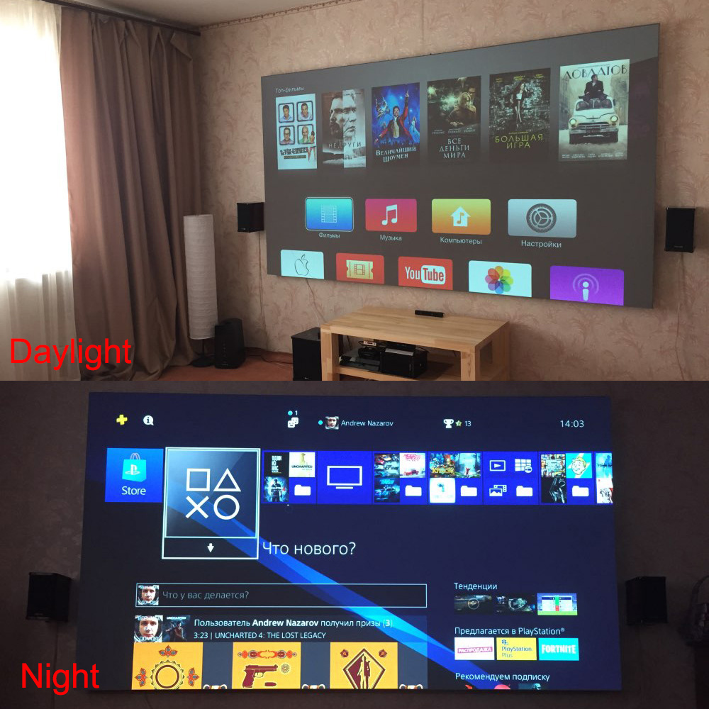 Salange Projector Screen,60 10 - Slide Film 120 ulasan dan harga