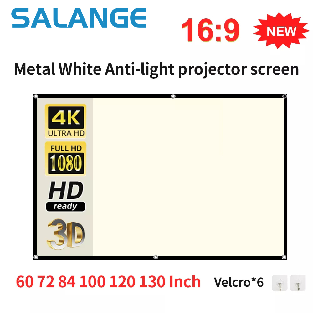 Salange Projector Screen 16:9  - Slide Film 120 ulasan dan harga
