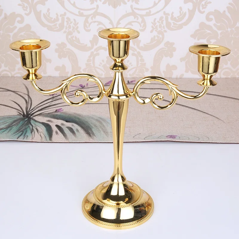 Antique Brass 3-Arm Candelabra - Collectible Vintage Matches ulasan dan harga