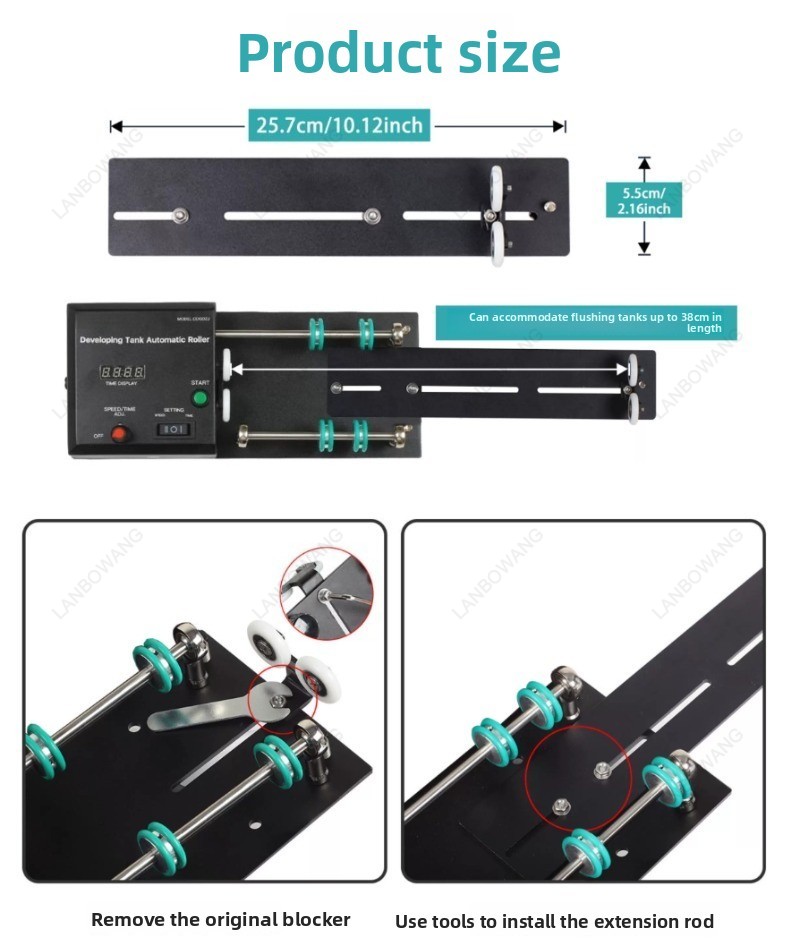 1530/2520 Film Development Tan - Photo Develop Tank ulasan dan harga